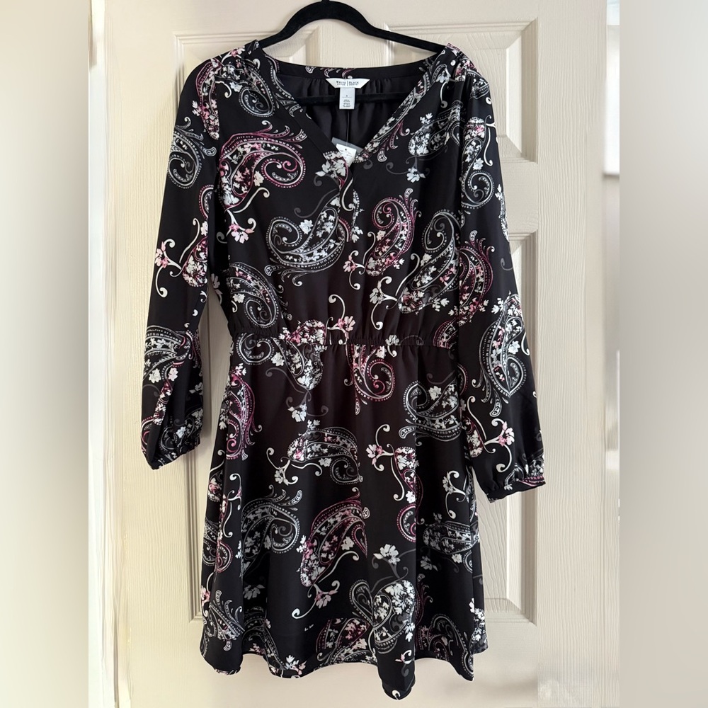 White House Black Market Paisley Dress NWT
